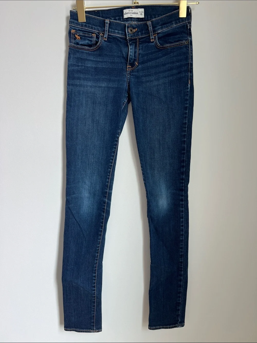 Abercrombie Kids | Deep Indigo Skinny Denim Jeans Size 16 Slim